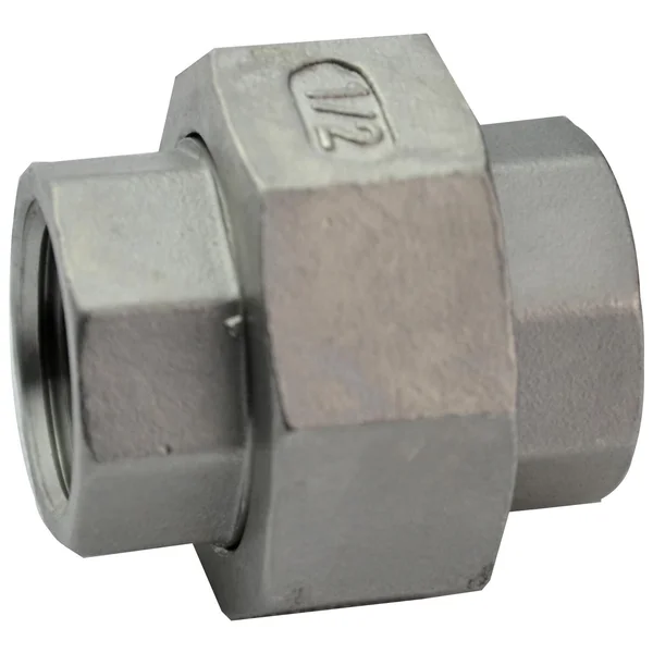 The Outdoor Plus 1/2-Inch Female Stainless Steel Union