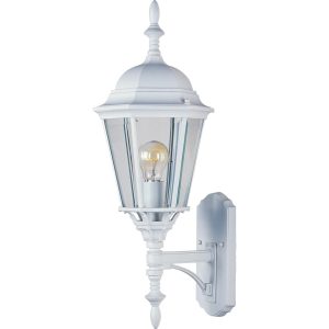 Maxim Westlake One Light 24-Inch Outdoor Wall Light - White - 1003WT