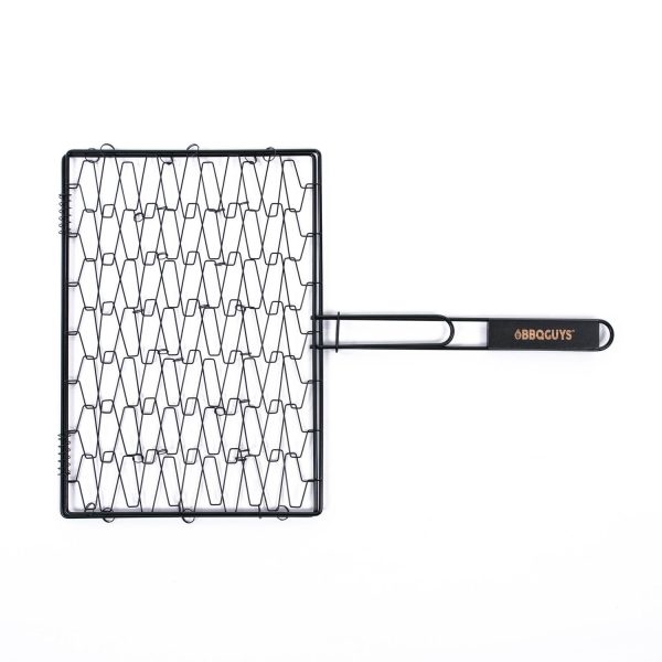 BBQGuys Signature Non-Stick Flexible Grilling Basket - BBQ-FGB
