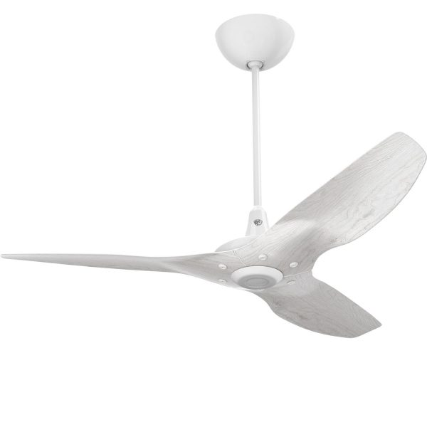 Big Ass Fans 52-Inch Haiku Ceiling Fan Universal Mount W/20-Inch Downrod in White/Driftwood - MK-HK4-042506A259F772G10I20