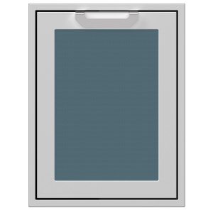 Hestan 20-Inch Roll-Out Trash And Recycle Center - Pacific Fog - AGTRC20-GG