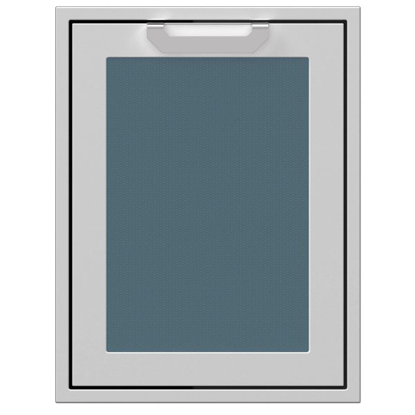 Hestan 20-Inch Roll-Out Trash And Recycle Center - Pacific Fog - AGTRC20-GG