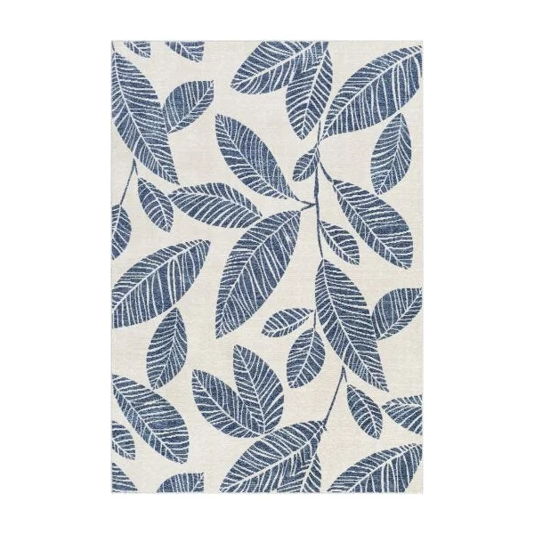 Bodrum 5’x8’ Area Rug - Blue, Taupe & Beige (BDM-2321)