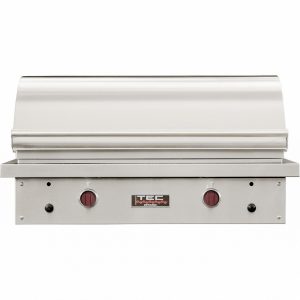 TEC Sterling Patio FR 44-Inch Built-In Infrared Propane Gas Grill W/ Red Knobs