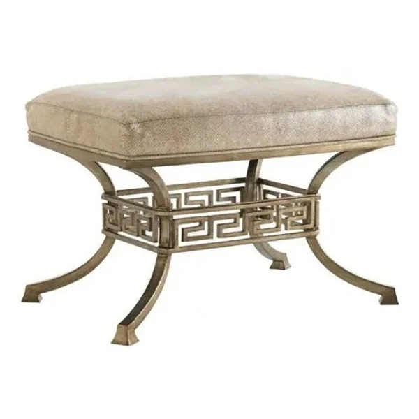 Beldon Leather Ottoman