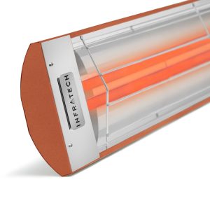 Infratech CD-Series 61 1/4-Inch 6000W Dual Element Electric Infrared Patio Heater - 240V - Copper  - CD6024CP