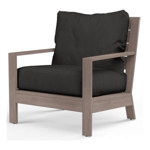 Laguna Aluminum Club Chair in Driftwood/Spectrum Carbon by Sunset West