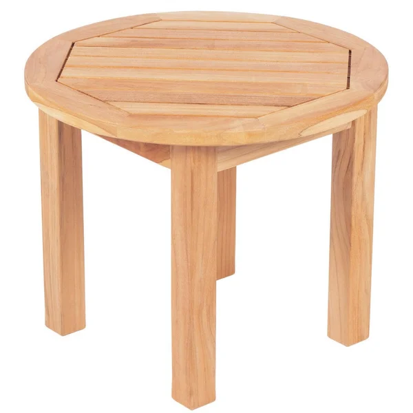 Miami 22 Inch Round Teak End Table by Royal Teak Collection