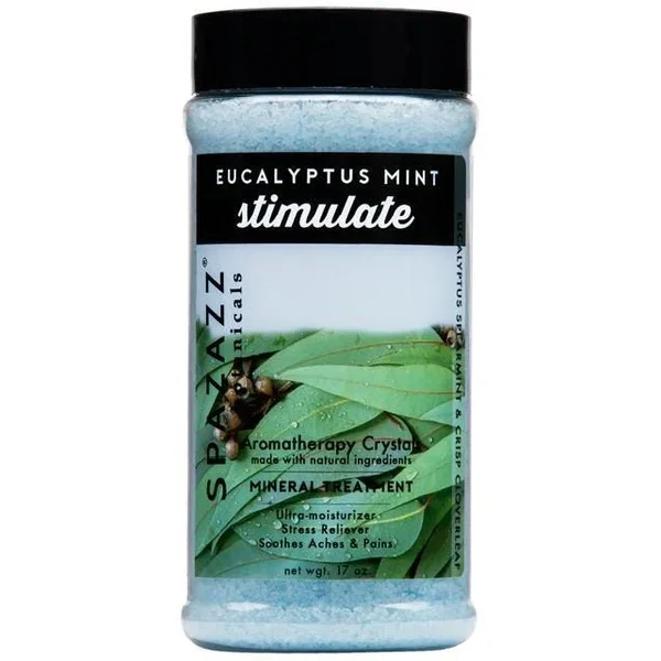 Eucalyptus Mint Stimulate Spa Crystals - 17oz