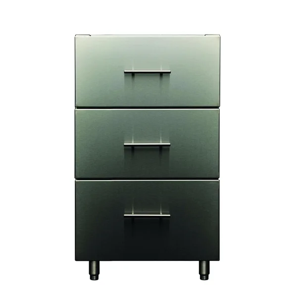 Kalamazoo Signature 18 Inch Cabinet - Three Drawers - Lock - K-3DRW-18L-S4