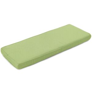 Sunbrella Canvas Parrot Small Outdoor Replacement Bench Cushion W/ Piping By BBQGuys Signature