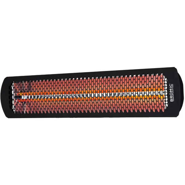 Bromic Heating Tungsten Smart-Heat 44-Inch 4000W Dual Element 277V Electric Infrared Patio Heater - Black - BH0420042