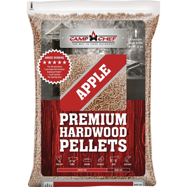 Camp Chef 20 Lb. Premium Hardwood BBQ Pellets - Orchard Apple