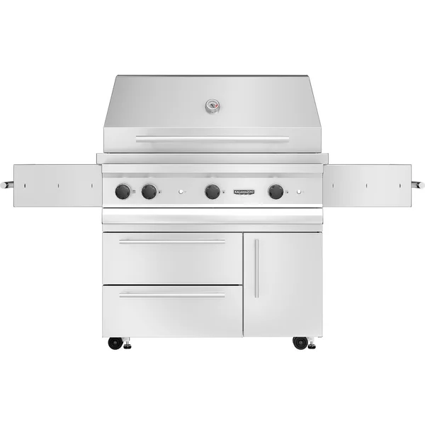 Kalamazoo K42DT Freestanding Echo Gas Grill - 20 lb Propane Cylinder - Marine-Grade - K42DT-1-2-NA-LPCYL-M6