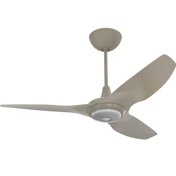 Big Ass Fans 52-Inch Haiku Ceiling Fan Universal Mount W/12-Inch Downrod & Downlight in Satin Nickel - MK-HK4-042506A470F470G10I12S2