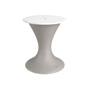 Ledge Lounger Autograph Umbrella Stand Ice Bin - Sandstone W/White Lid