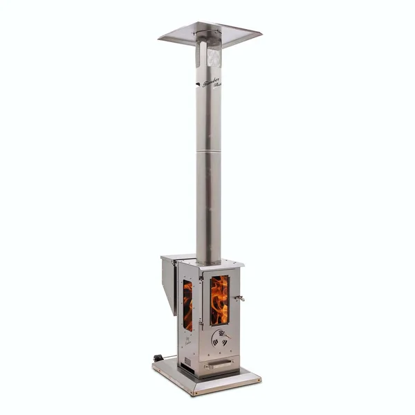 Timber Stoves Big Timber 90000 BTU Pellet Patio Heater Portable - WPPHBTSS1.0