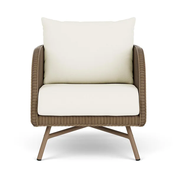 Essence Lloyd Loom Club Chair in Fawn/Sailcloth Salt by Lloyd Flanders