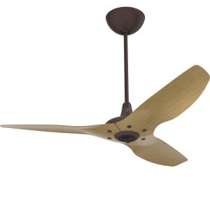 Big Ass Fans 52-Inch Haiku Ceiling Fan Universal Mount W/20-Inch Downrod in Oil-Rubbed Bronze/Caramel - MK-HK4-042506A471F504G10I20