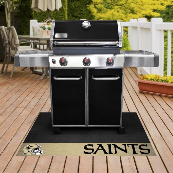 Fanmats New Orleans Saints Grill Mat