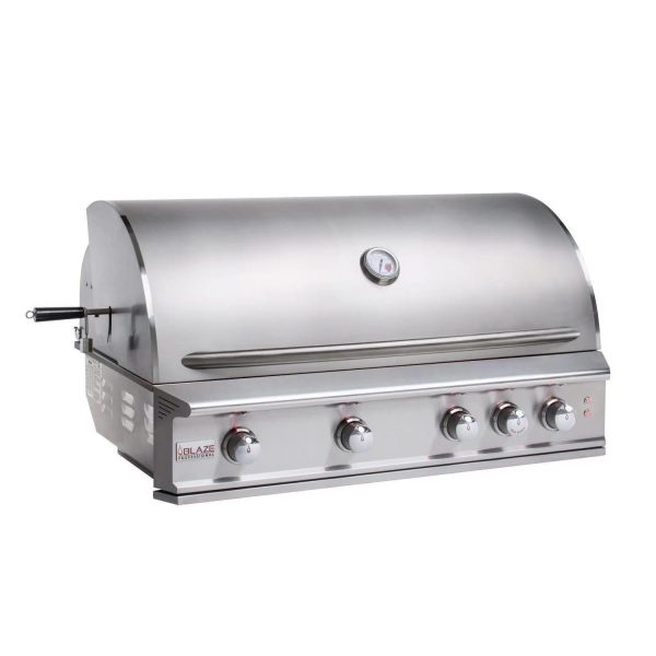 Blaze Professional LUX 44-Inch 4-Burner Built-In Natural Gas Grill w/ Rear Infrared Burner - BLZ-4PRO-NG