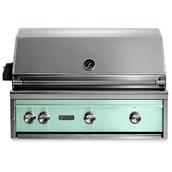 Lynx Professional 36 Inch Built-In Propane Grill w/ Rotisserie in Surf - L36R-3-SULP