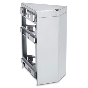 Crown Verity Infinite Series 21-Inch Stainless Steel 45 Degree Corner Cabinet - ICC45