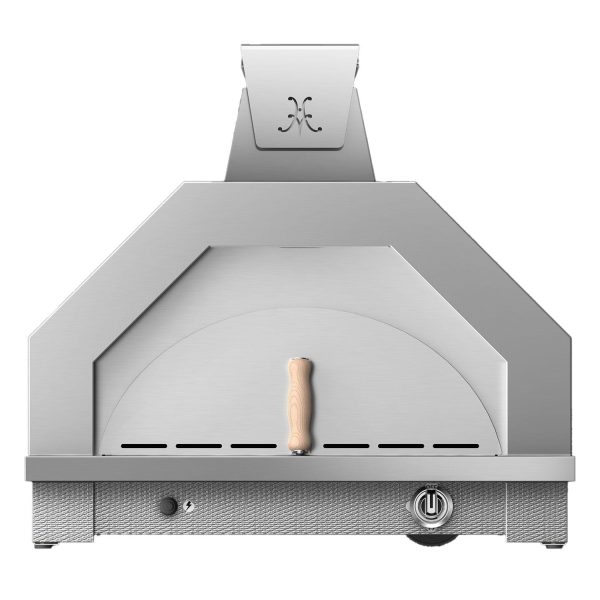 Hestan Campania 33 Inch Countertop Stainless Steel Propane Pizza Oven - AGPO33-LP-1
