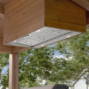 Zephyr Spruce Outdoor Pro Style 36 Inch 1200 CFM Wall Insert Hood - AK9834BS