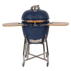 Lifesmart 22-Inch Ceramic Kamado Grill - SCS-K22B