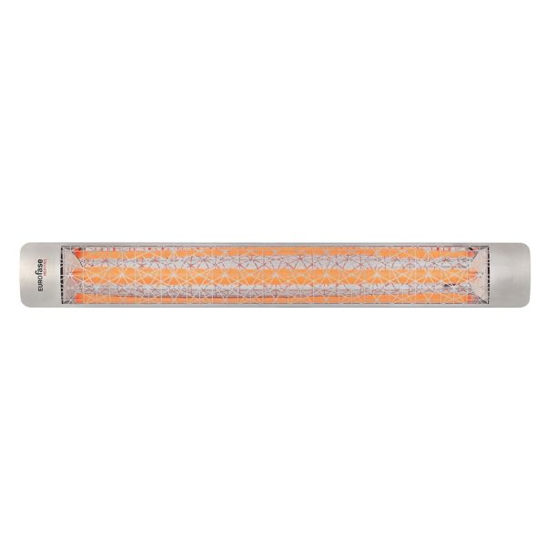 Eurofase Astra Series 61 Inch 3000 Watt Single Element Marine Grade 208V Electric Patio Heater in Stainless Steel - EF30208S4