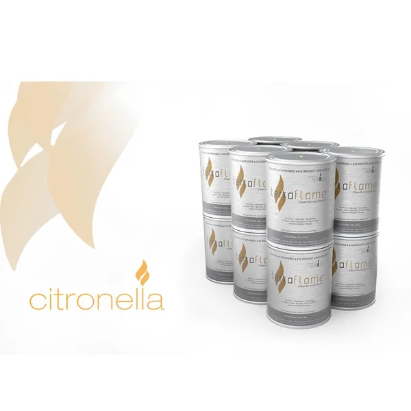 TerraFlame Citronella Pure Gel Fuel - 12 Pack