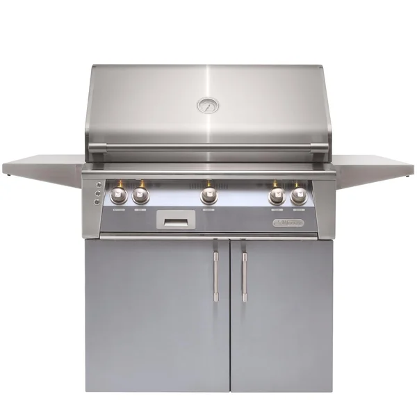 Alfresco ALXE 36-Inch Natural Gas Grill With Rotisserie - Signal Gray - ALXE-36C-NG-S7004