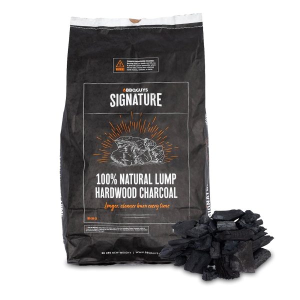 BBQGuys Signature 20 Lb. Natural Lump Hardwood Charcoal