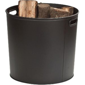 Dagan Industries Black Steel Log Bucket - 1540