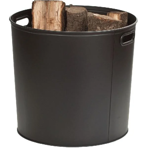 Dagan Industries Black Steel Log Bucket - 1540
