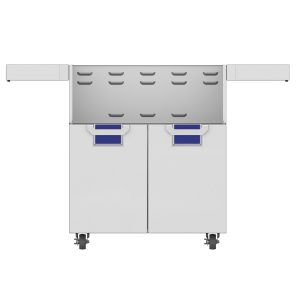 Aspire By Hestan Double Door Tower Cart For 30-Inch Gas Grills - Prince - ECD30-BU