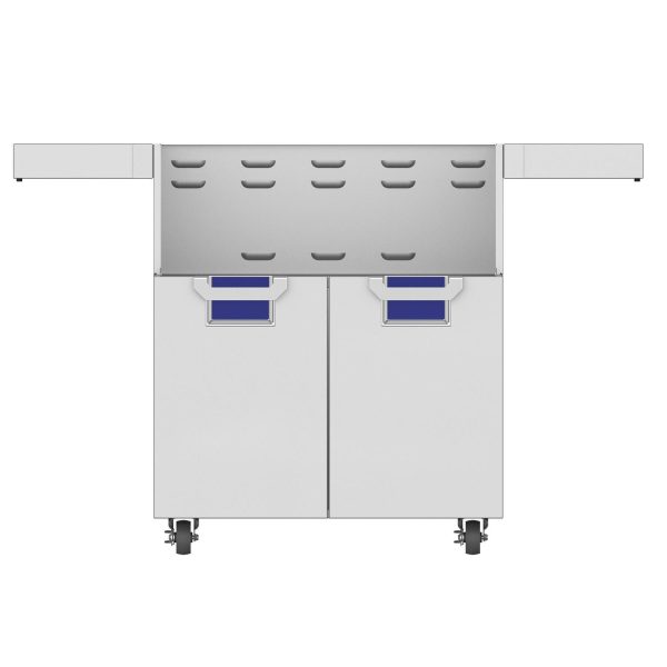 Aspire By Hestan Double Door Tower Cart For 30-Inch Gas Grills - Prince - ECD30-BU