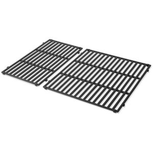 Weber CRAFTED 7853 Porcelain-Enameled Cast Iron Cooking Grates For Genesis II 3-Burner Gas Grills