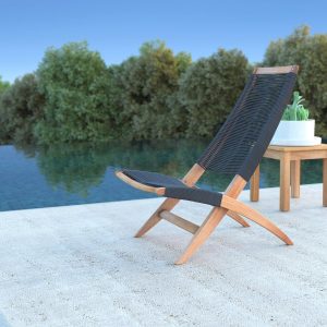 Hawkview Woven Rope Club Chair in Natural by Ultimate Patio