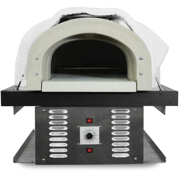 Chicago Brick Oven CBO-750 Built-In Hybrid Residential Outdoor Pizza Oven DIY Kit - Propane - CBO-O-KIT-750-HYB-LP-R-3K