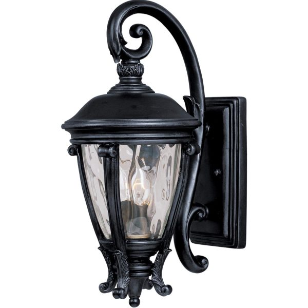 Maxim Camden VX Two Light 19-Inch Outdoor Wall Light - Black - 41424WGBK