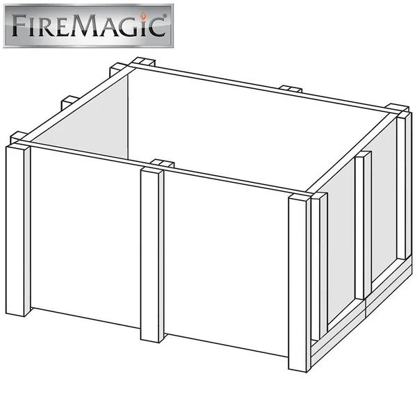 Fire Magic Insulating Liner Kit For Deluxe Classic Countertop Grills - 3200-50