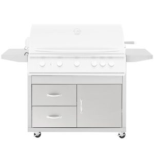 Summerset 40-Inch Gas Grill Cart For Sizzler Pro Gas Grills - CART-SIZ40-DC