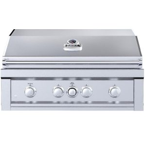 Sunstone Ruby 36-Inch 4-Burner Built-In Natural Gas Grill With Pro-Sear And Rotisserie - Ruby4BIR-NG