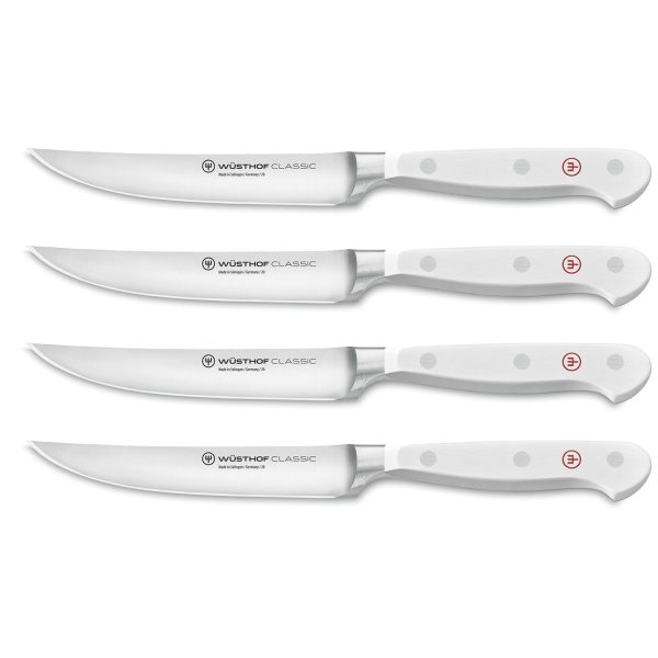 Wusthof Classic White 4-piece Steak Knife Set - 1120260401