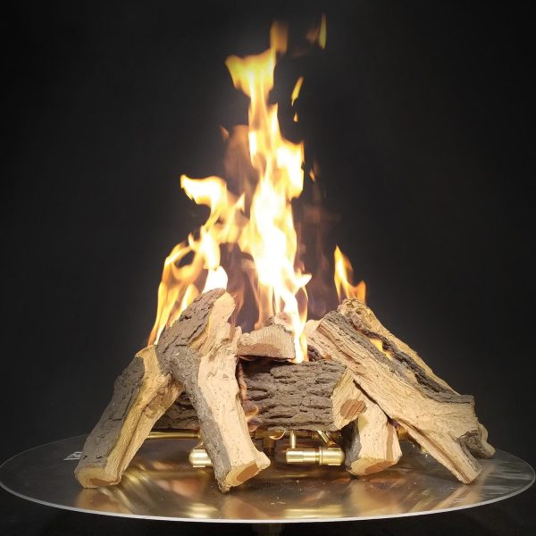 Warming Trends Mountain Split 12 PC Ceramic Log Set for 36 - 42-Inch Pits - MSM