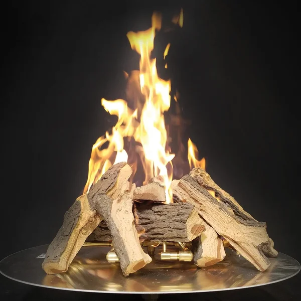 Warming Trends Mountain Split 12 PC Ceramic Log Set for 36 - 42-Inch Pits - MSM