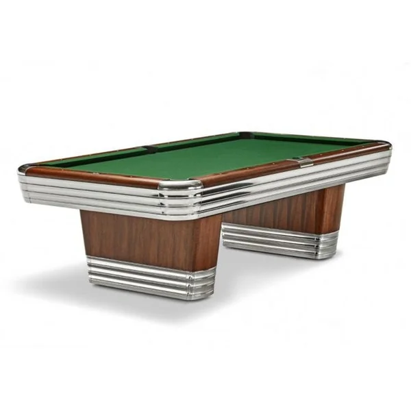 Brunswick Centennial Drop Pocket 8’ Pool Table Rosewood