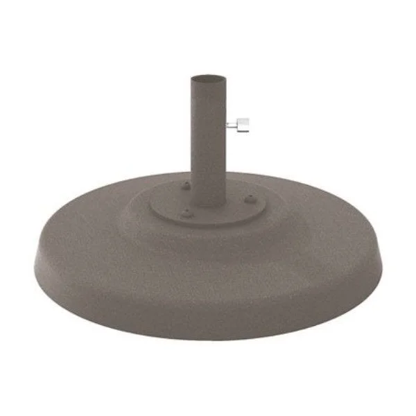 Cement Filled Umbrella Base - Graphite